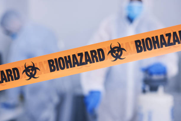Professional Biohazard technician working in Highland Park, NJ